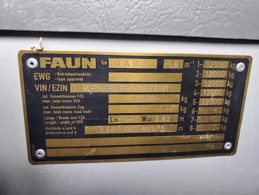 Гидравлический насос Eaton и 3000 рабочих часов использованный грузовик ATF110G для тяжелой подъемной работы
