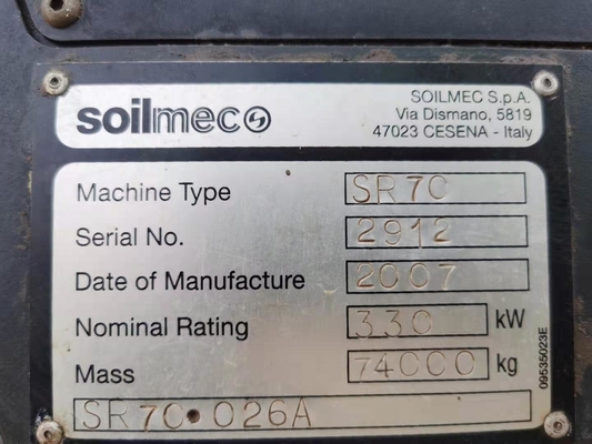 Диаметр бурения 3000 мм Использованная Италия Soilmec SR-80C SR70 SR60 SR65 Дизельная буровая установка