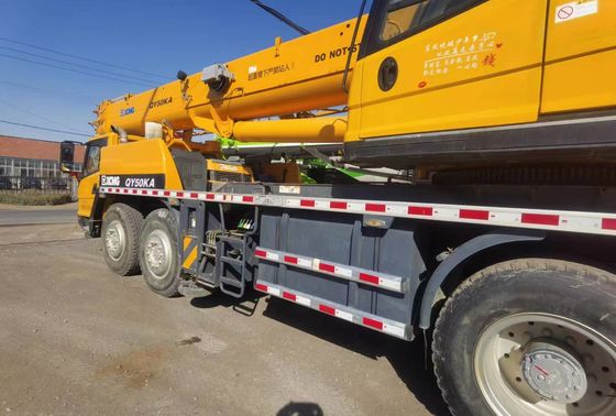 2019 год Подержанный грузовой кран QY50KA 50 тонн Номинальная грузоподъемность для универсальных применений