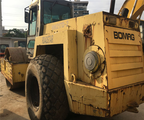 Вибрационный ролик BW217D-2 Хорошее состояние для дорожного строительства Рабочее время 6001-8000