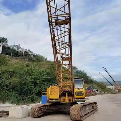 Использованный XCMG 55T 80T QUY55 QUY50-II QUY80 ползучий кран с максимальной высотой подъема 50 м