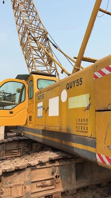 Использованный XCMG 55T 80T QUY55 QUY50-II QUY80 ползучий кран с максимальной высотой подъема 50 м