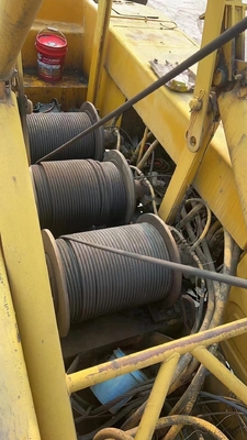 Использованный XCMG 55T 80T QUY55 QUY50-II QUY80 ползучий кран с максимальной высотой подъема 50 м