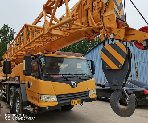 Мобильный кран 70T XCMG QY75K Подержанный грузовик кран с гидравлическим цилиндром и клапаном Liyuan