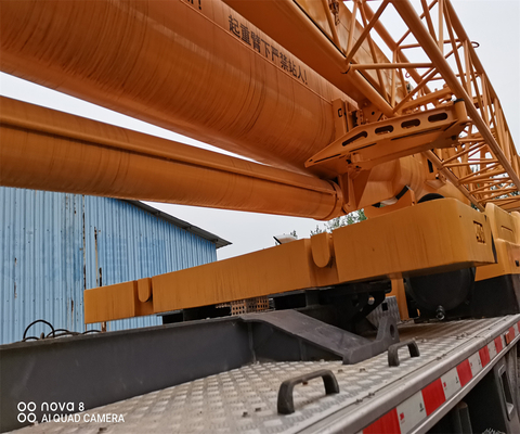 Мобильный кран 70T XCMG QY75K Подержанный грузовик кран с гидравлическим цилиндром и клапаном Liyuan
