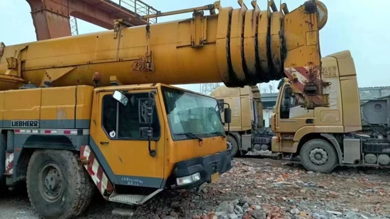 Подержанный грузовой кран LIEBHER LTM1200 QAY220 QAY200 QY130K QY100KC с гидравлическим насосом Hengli