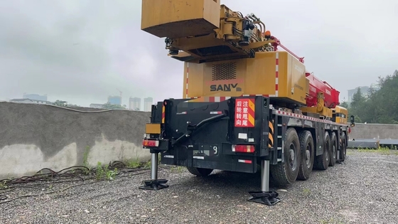 Sany SAC2600T8 Подержанный грузовик кран мобильный кран В хорошем состоянии Нормированный момент подъема 1376KN.m