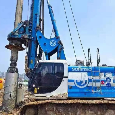 Максимальная глубина бурения 70 м Soilmec SR-75 SR-80C SR-65 SR-70 Используемая вращающаяся установка R-516 R-622