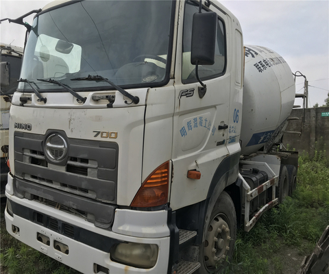 12000 кг бетон выпуск 12,9 л использованный HINO700ZOU смесителя для строительства по доступной цене