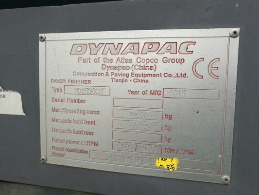 18000 кг Использованная асфальтовая асфальтовая асфальтовая машина Dynapac SD3030 SD2503 SD2530 Модель XCM RP952 RP953 асфальтовая машина