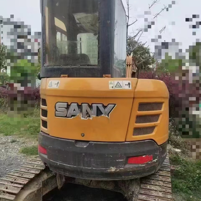 Двигатель YUCHAI использовал экскаватор SANY SY35U SY26U с насосом Nabtesco в хорошем состоянии