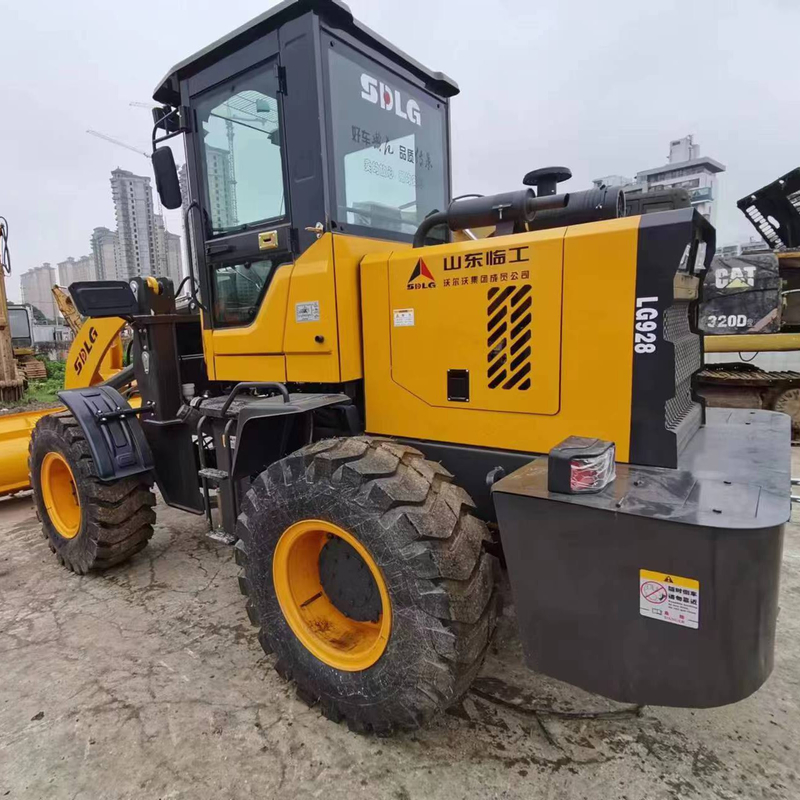 6000 6100 кг Машина Вес SDLG LG928 Погрузчик для производительности производственного завода