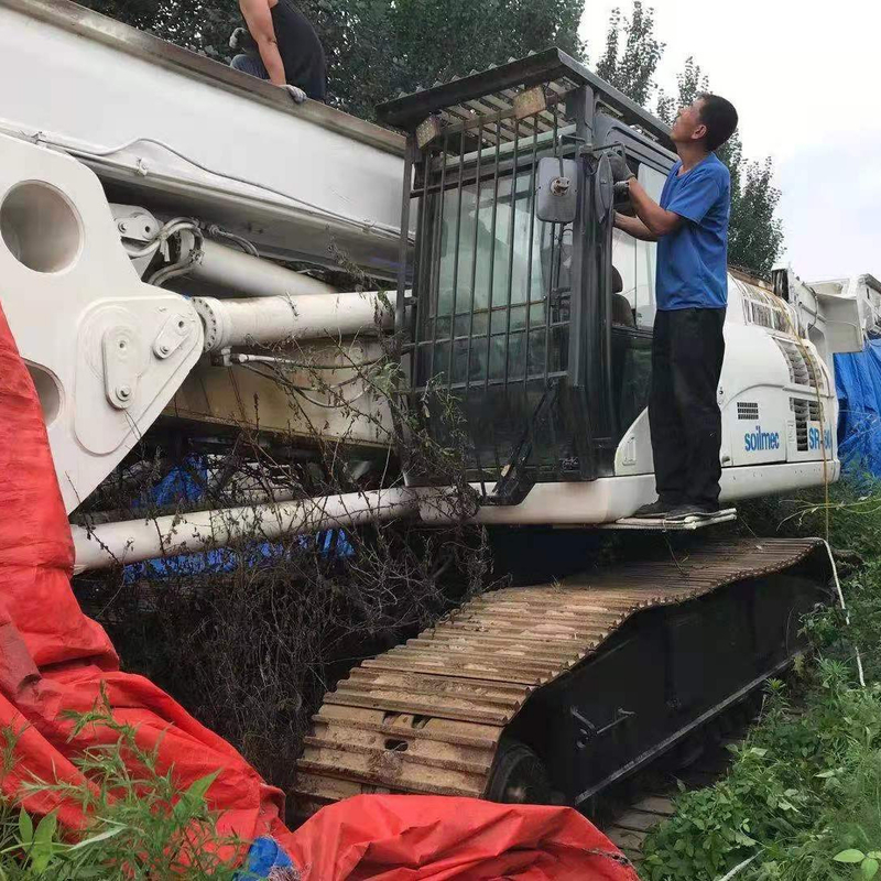 Прочная буровая установка Soilmec SR-80C SR70 SR65 для строительства и добычи полезных ископаемых в Италии