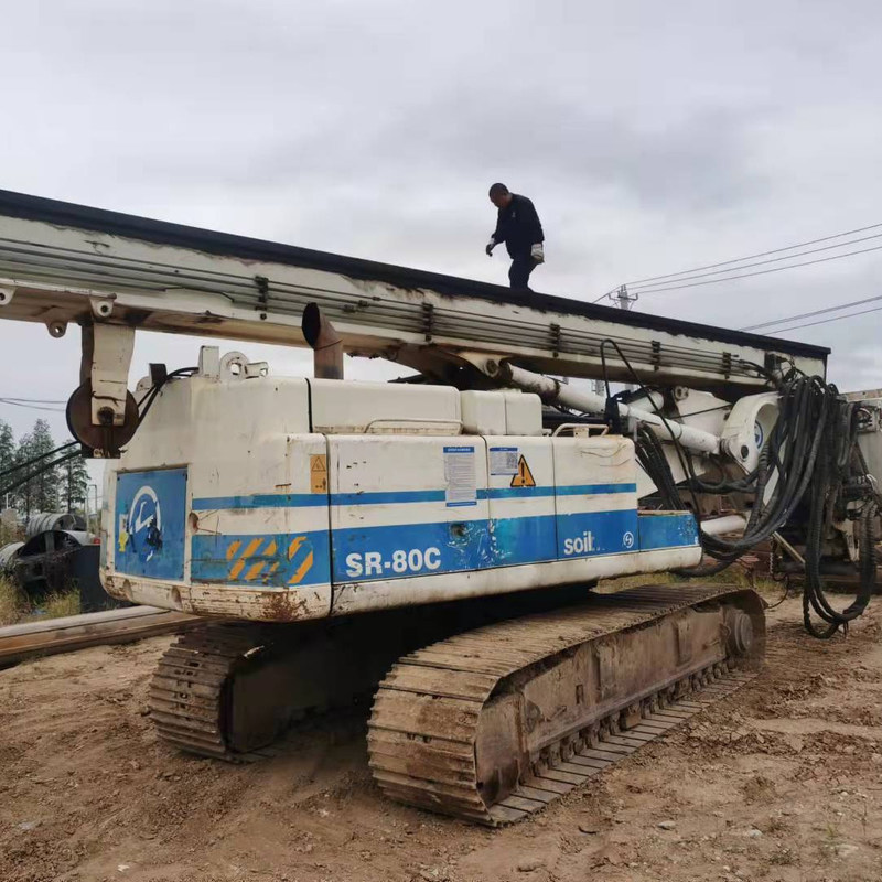 Глубина бурения 70 м Soilmec SR-80C R-516 R-622 Станция для добычи энергии Made in Italy