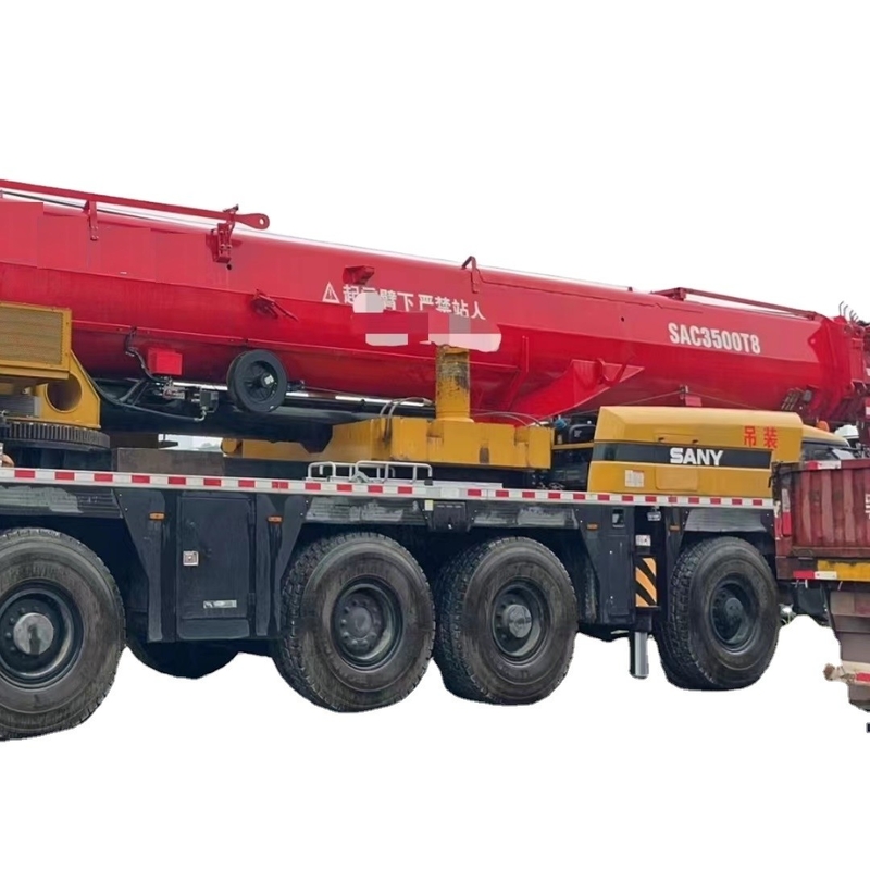 Sany SAC2600T8 Подержанный грузовик кран мобильный кран В хорошем состоянии Нормированный момент подъема 1376KN.m
