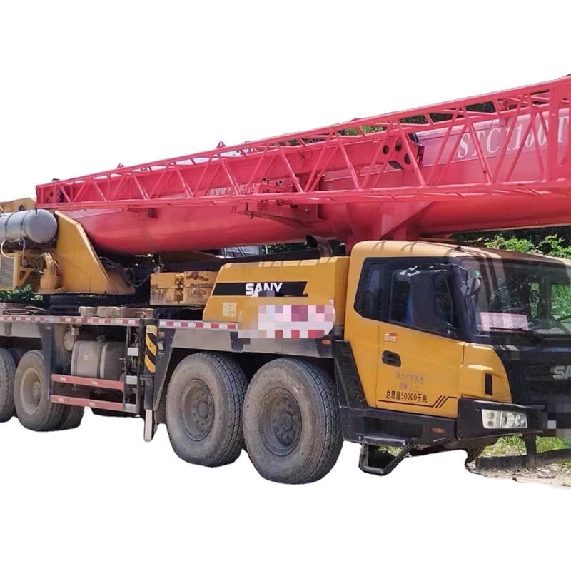 SANY STC800T6 Подержанный грузовой кран с номинальной грузоподъемностью 260 т и гидравлическим клапаном Liyuan