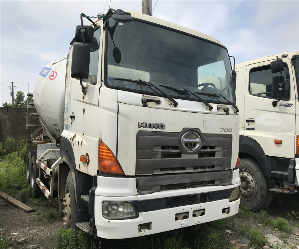 12000 кг бетон выпуск 12,9 л использованный HINO700ZOU смесителя для строительства по доступной цене
